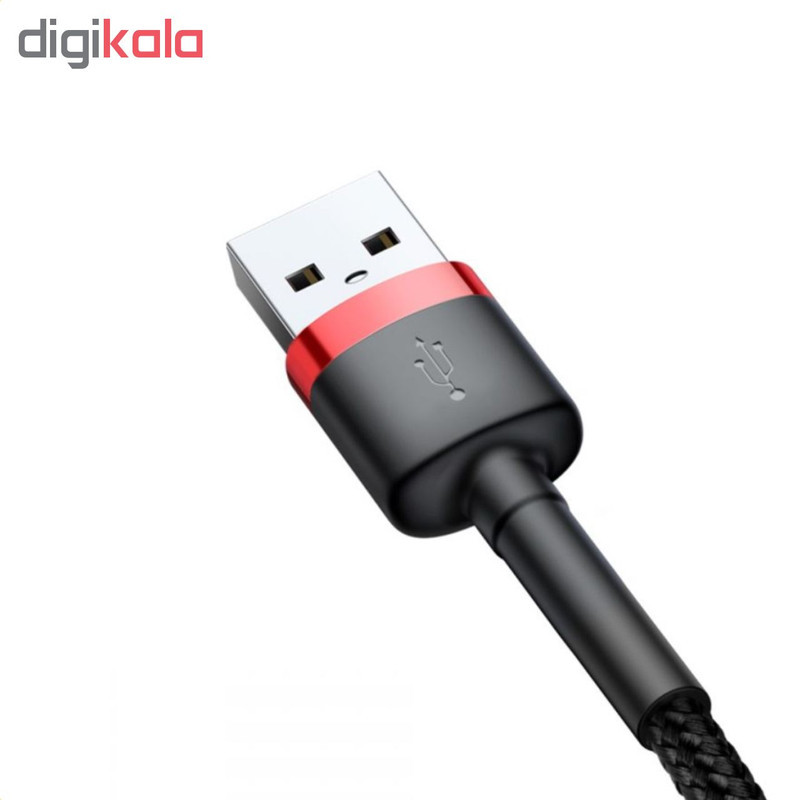 کابل تبدیل USB به لایتنینگ باسئوس مدل CAFULE طول 2 متر