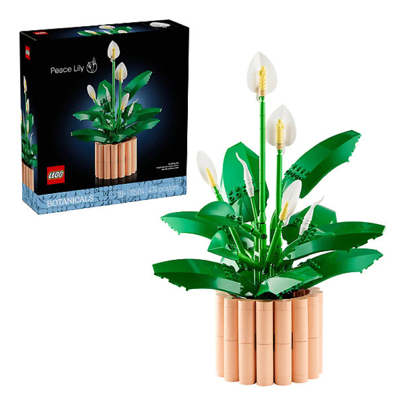 لگو 474 تکه سری بوتانیکال مدل Peace Lily 11504