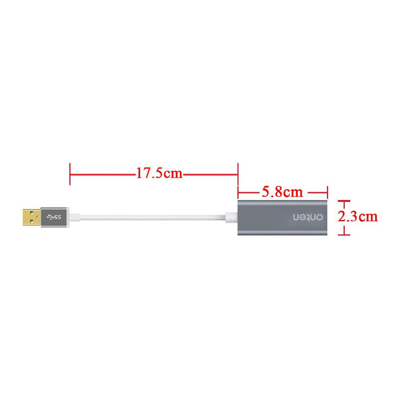مبدل USB3.0 به LAN اونتن مدل OTN-5225