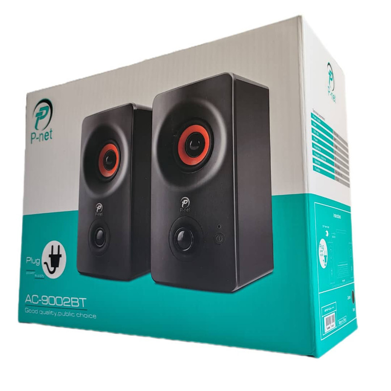 اسپیکر دسکتاپ پی نت مدل AC-9002-BT