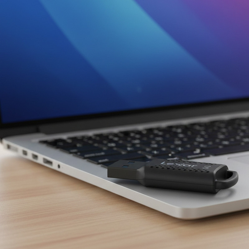 فلش مموری لکسار مدل V400 ظرفیت 32 گیگابایت با رابط USB 3.2 GEN 1