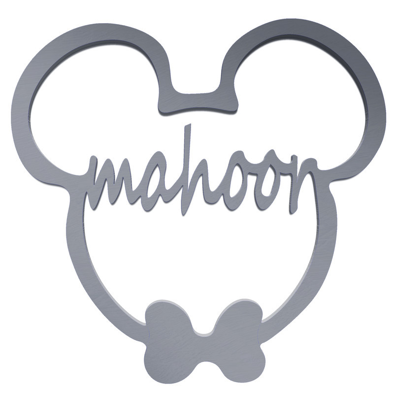 دیوارکوب آرتافرین مدل اسم ماهور طرح Mickey Mouse
