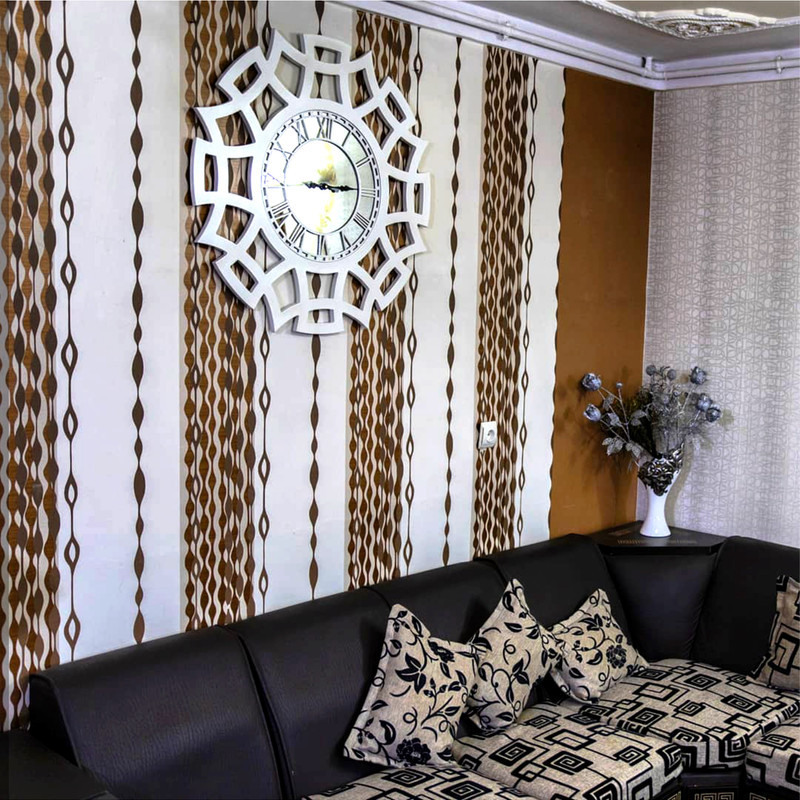 ساعت دیواری طرح آینه ای مدل تارا