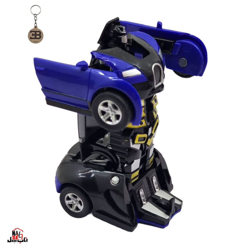 ماشین بازی ناب سل مدل بوگاتی تبدیل شونده Bugatti Naab001 همراه با جاسوییچی