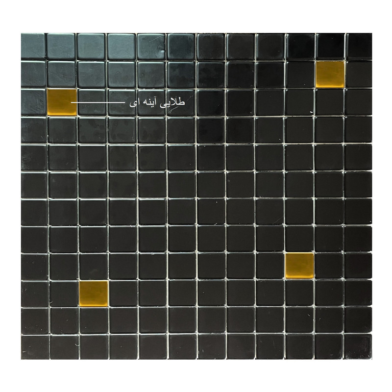 دیوارپوش مدل تایل بین کابینتی پشت چسبدار کد 20385 بسته 11 عددی