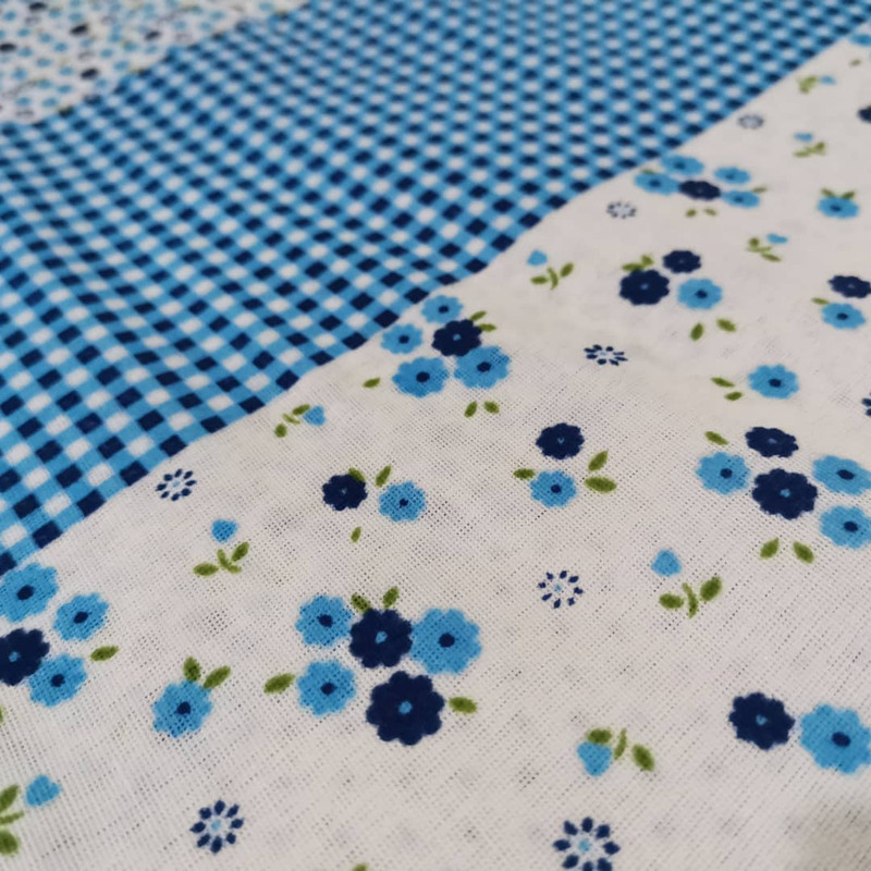 ملحفه طرح شکوفه سایز 140×200 سانتی متر