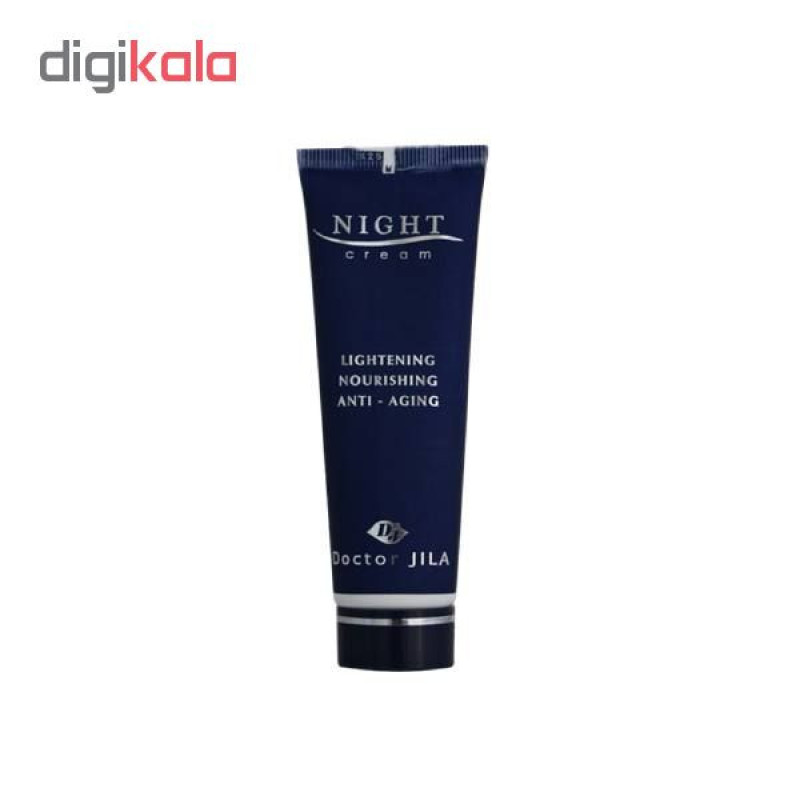 کرم ضد چروک شب دکتر ژیلا سری Anti Aging مدل Lightening And Nourishing حجم 50 میلی گرم