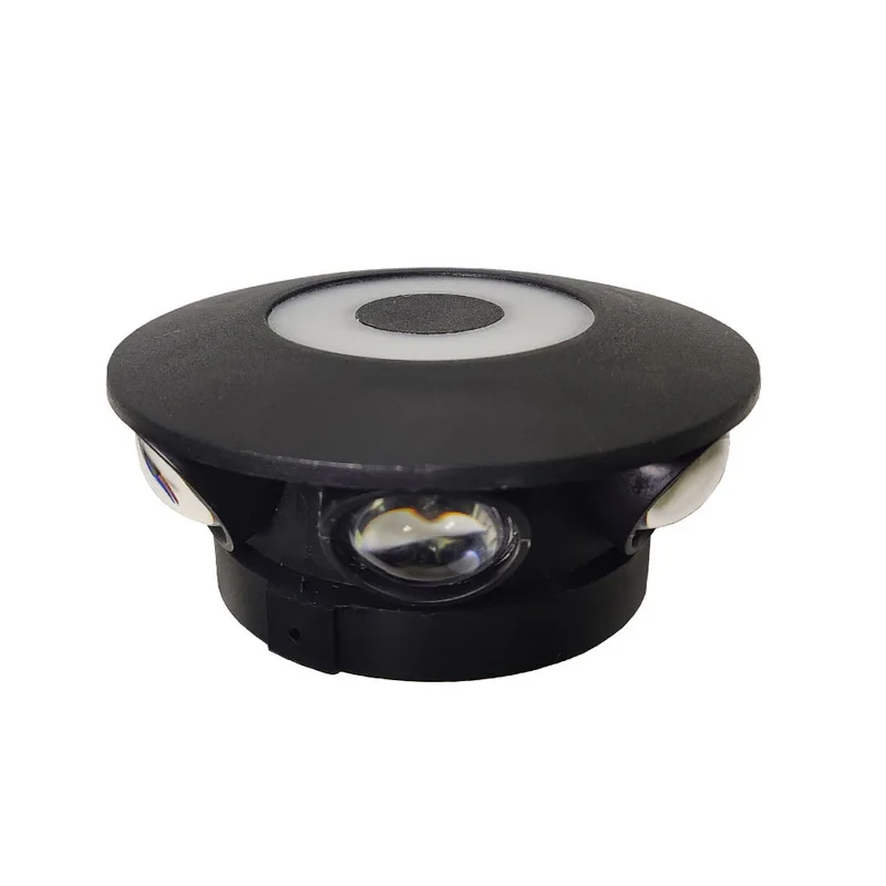 چراغ حیاطی 7 وات مدل سفینه 6 طرفه RGB کد 060