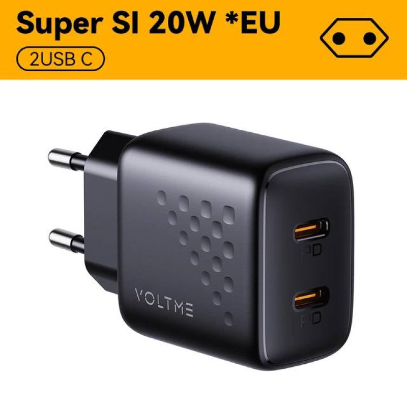 شارژر دیواری 20 وات ولت می مدل REVO  DUO LITE