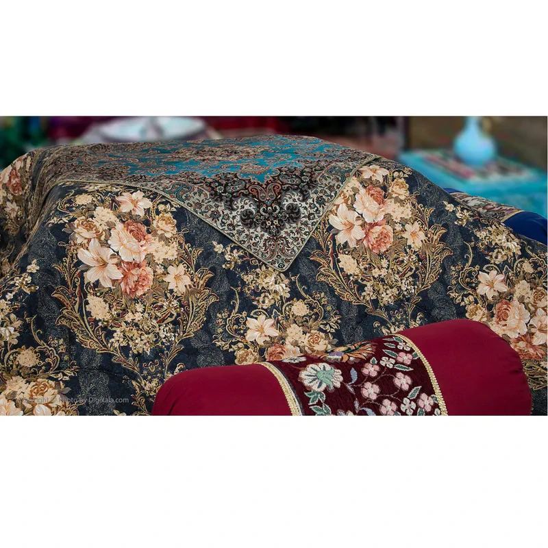 لحاف کرسی خانه سبز اسماعیلی مدل یلدا سایز 400x400 سانتی متر