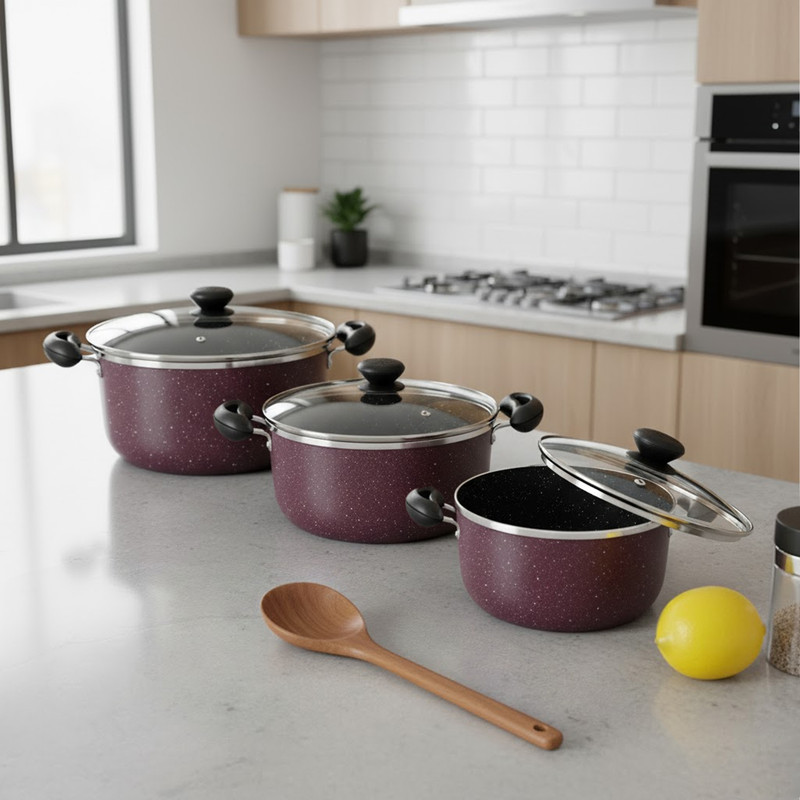 سرویس قابلمه 6 پارچه مدل M45