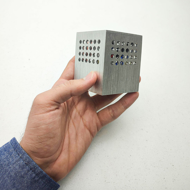 چراغ خواب مدل 4 طرفه طرح مکعب کد 1028
