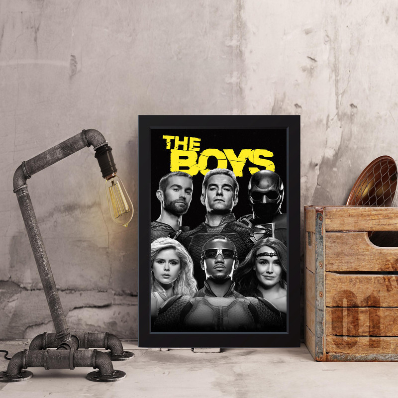 تابلو مدل The Boys کد MJ131357