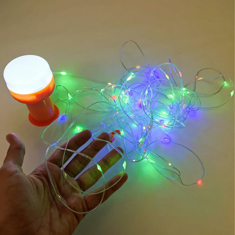 ریسه ال ای دی مدل چراغ چند کاره RGB-10m 628 طول 10 متر