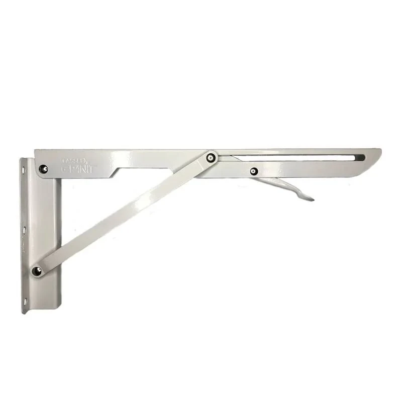 پایه نگهدارنده طبقه دیواری مدل گونیا تاشو کد 25 بسته دو عددی