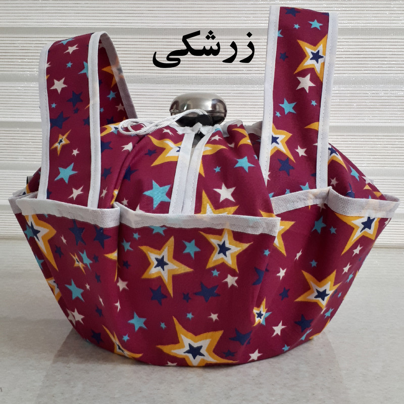 کاور حمل قابلمه  مدل ستاره رنگارنگ کد 238