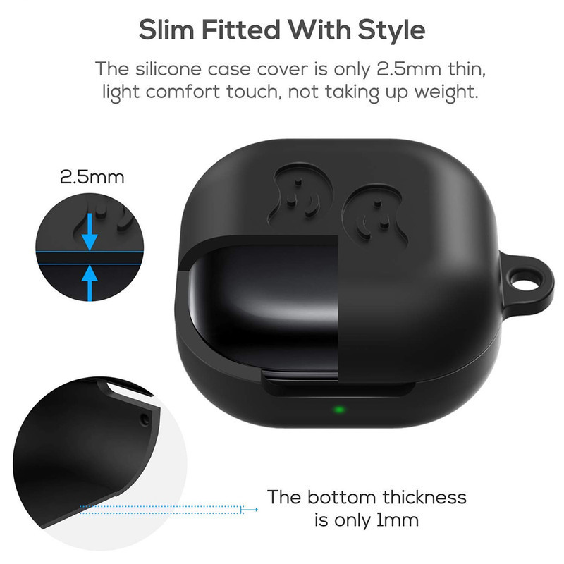 کاور والکری مدل Siliconie مناسب برای هدفون سامسونگ Galaxy Buds Live  Buds Pro  Buds 2  Buds 2 Pro  Buds FE