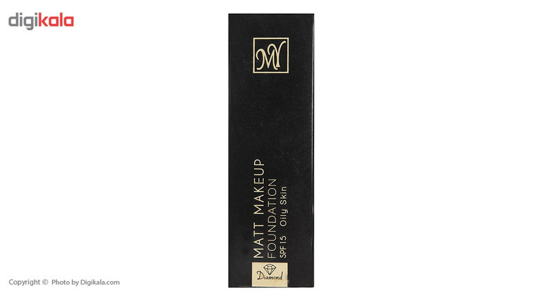 کرم پودر مای سری Black Diamond مدل Matt Makeup شماره 03
