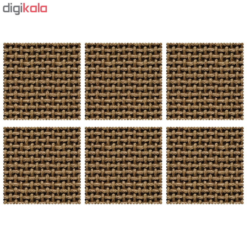 زیربشقابی مدل U1-42539 بسته 6 عددی