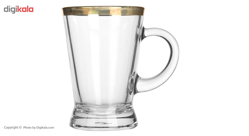 استکان پاشاباغچه سری هیبلی کد 55073 بسته 6 عددی