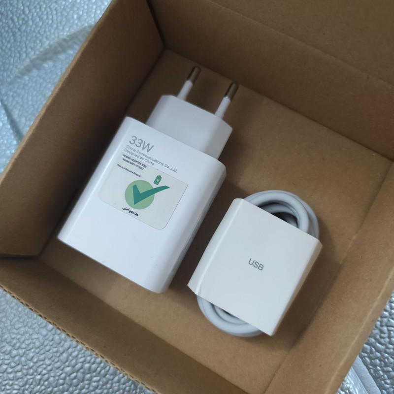 شارژر دیواری 33 وات مدل MDY-12-EAU به همراه کابل USB-C