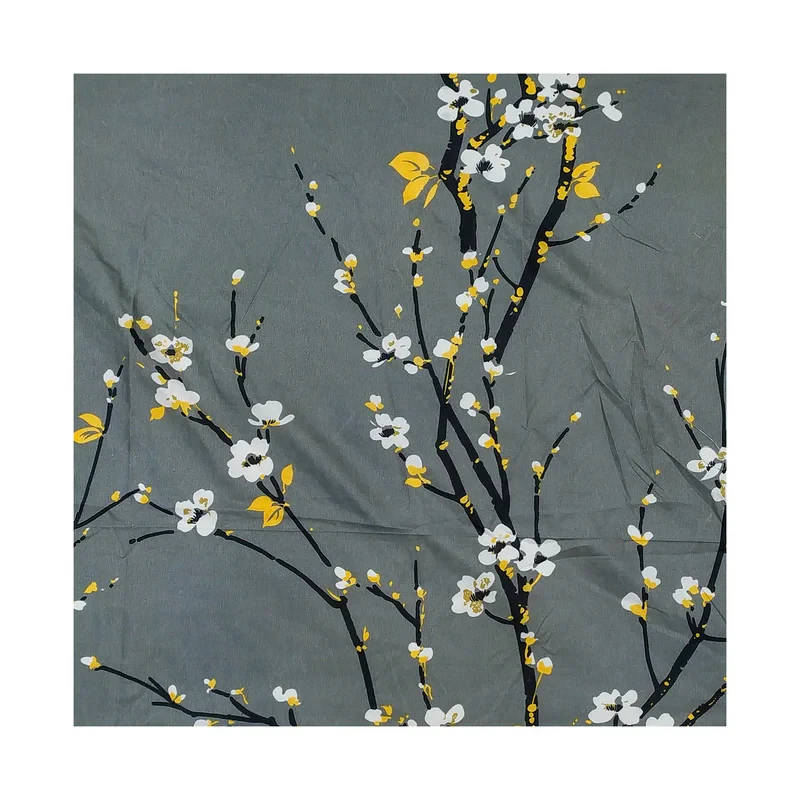 روکش لحاف مایکروفایبر آدنو مدل گلریز کد CH52 یک نفره سایز 160x220 سانتی‌متر