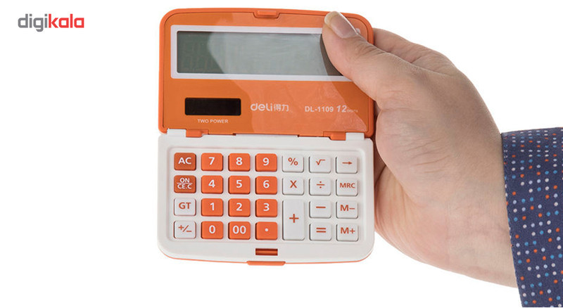 ماشین حساب تاشوی دلی مدل DL-1109