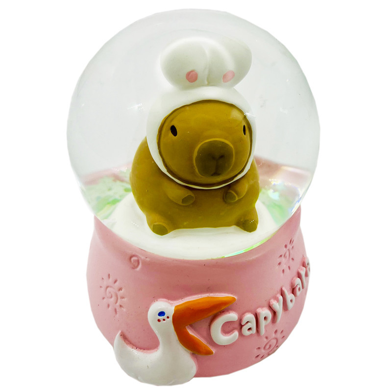 گوی چراغ‌دار مدل مینی Capybara طرح کوالا خرگوش عاشق کد D1623.15