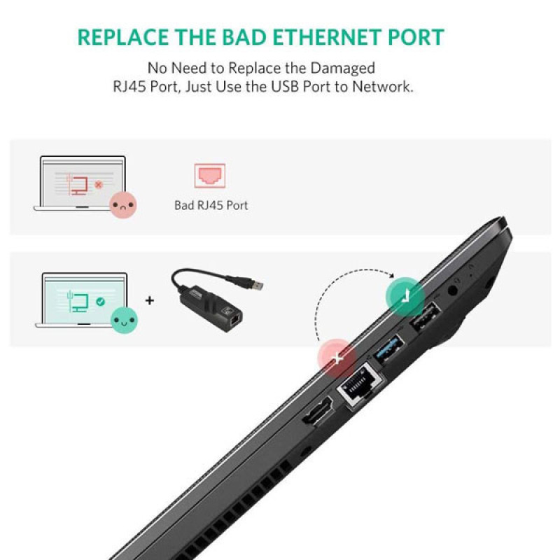 مبدل USB به RJ45 مدل LAN11529