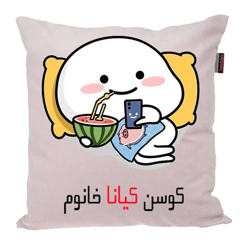 کوسن پاد آفرین مدل فانتزی اسم شخصی طرح دخترانه اسم کیانا کد 01462