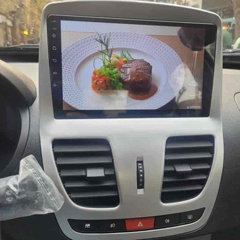پخش کننده تصویری خودرو کاروین مدل V800 pro مناسب برای کوییک