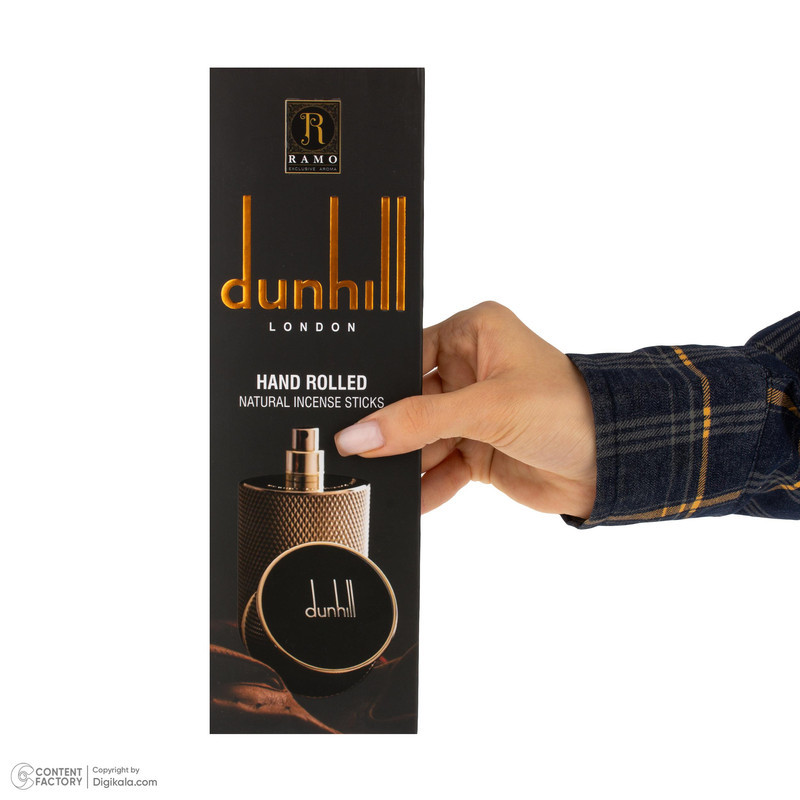عود رامو مدل 002 رایحه ادکلن dunhill بسته 20 عددی