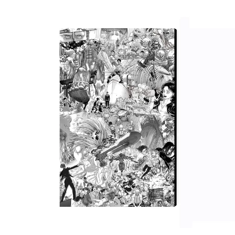 تابلو شاسی عرش مدل انیمه اتک آن تایتان Attack on Titan کد As3714