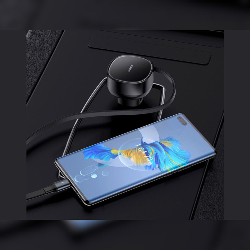 شارژر فندکی 60 وات بیسوس مدل  CCTXP-UC