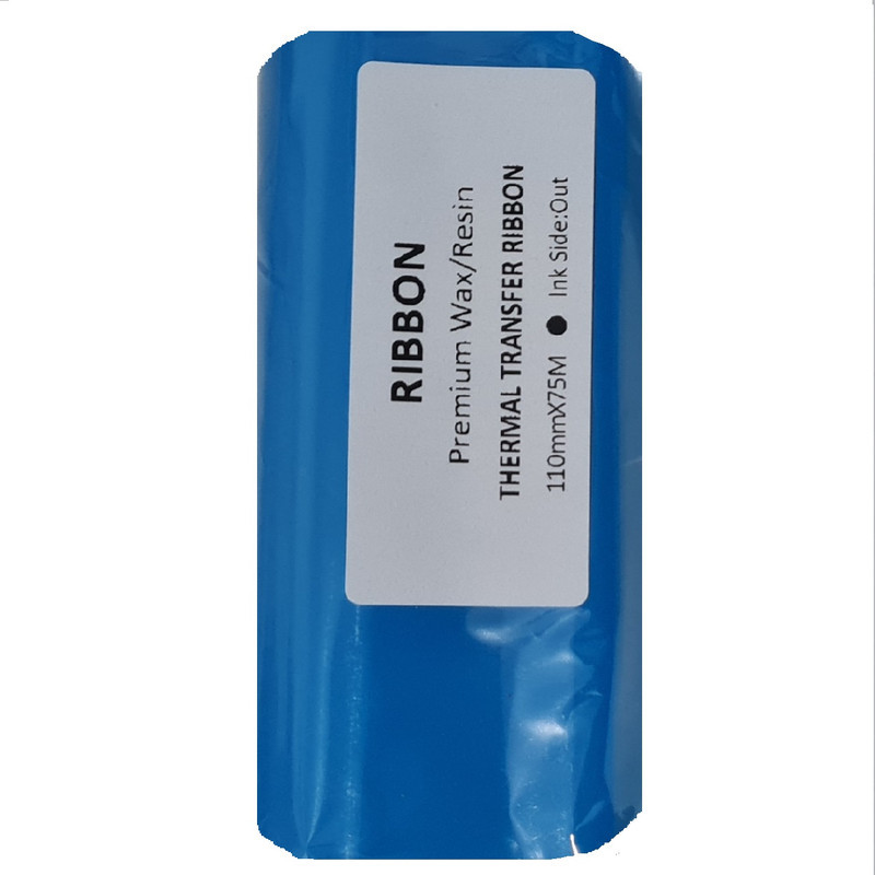 ریبون وکس رزین پرمیوم مدل WAX RESIN 110m x 75mm