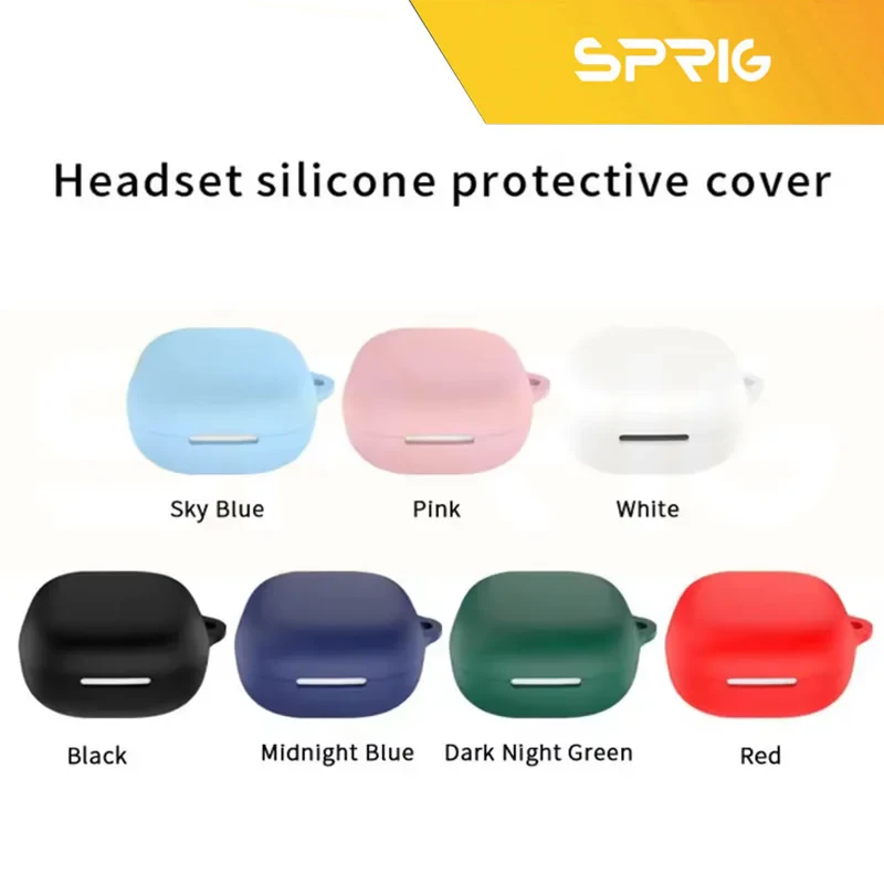 کاور اسپریگ مدل Silicone-SP مناسب برای کیس هدفون بی سیم انکر Soundcore R60i NC