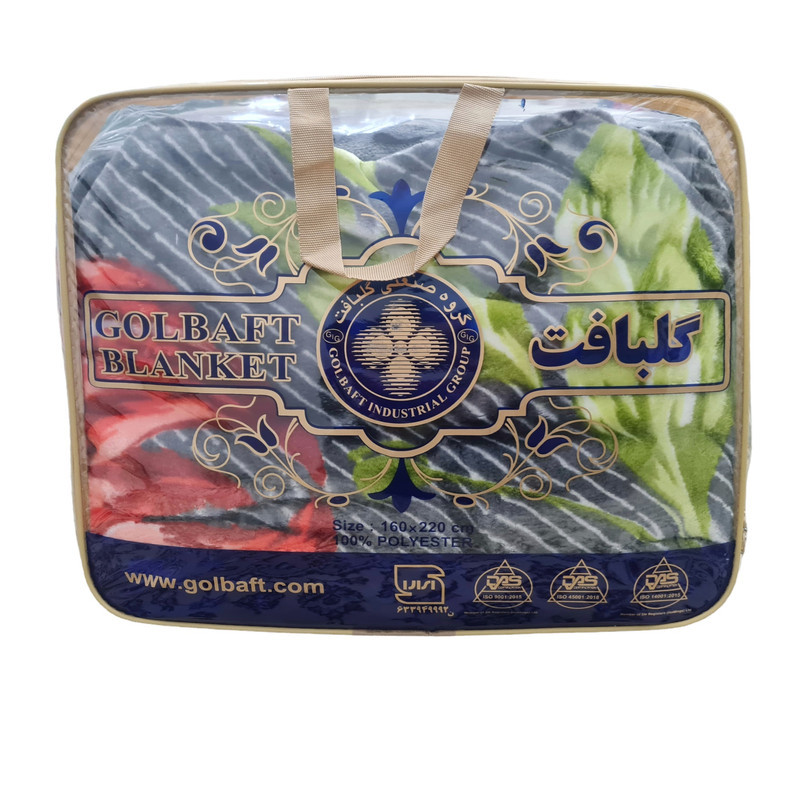 پتو گلبافت کد 171 یکنفره سایز 160x220 سانتی متر