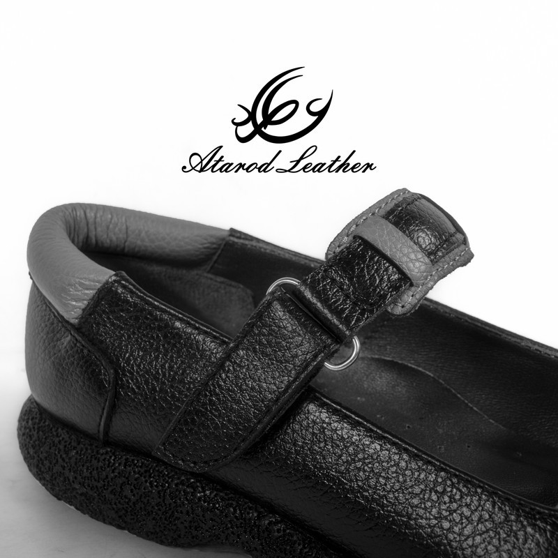 کفش زنانه چرم عطارد مدل چرم طبیعی کد SH240