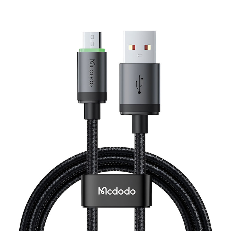 کابل تبدیل USB به MicroUSB مک دودو مدل MCCA399 LED Version طول 1 متر