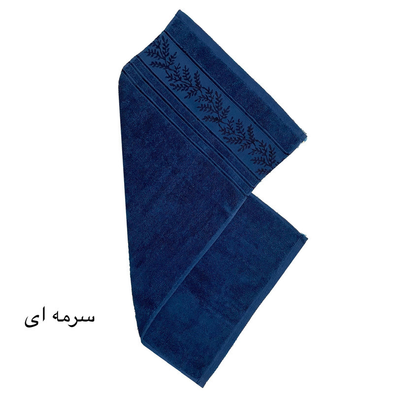 حوله دست و  صورت هنرمند مدل شاخه سایز 40x80 سانتی متر