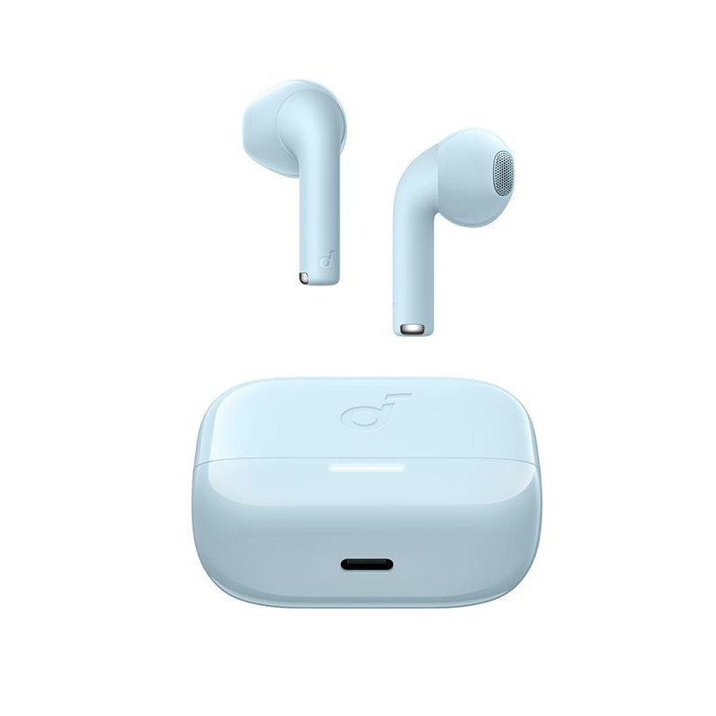 هدفون بلوتوثی انکر مدل MOR K20I با نویز کنسلینگ میکروفون (ENC)، درگاه شارژ USB Type-C، دارای پشتیبانی از شارژ سریع