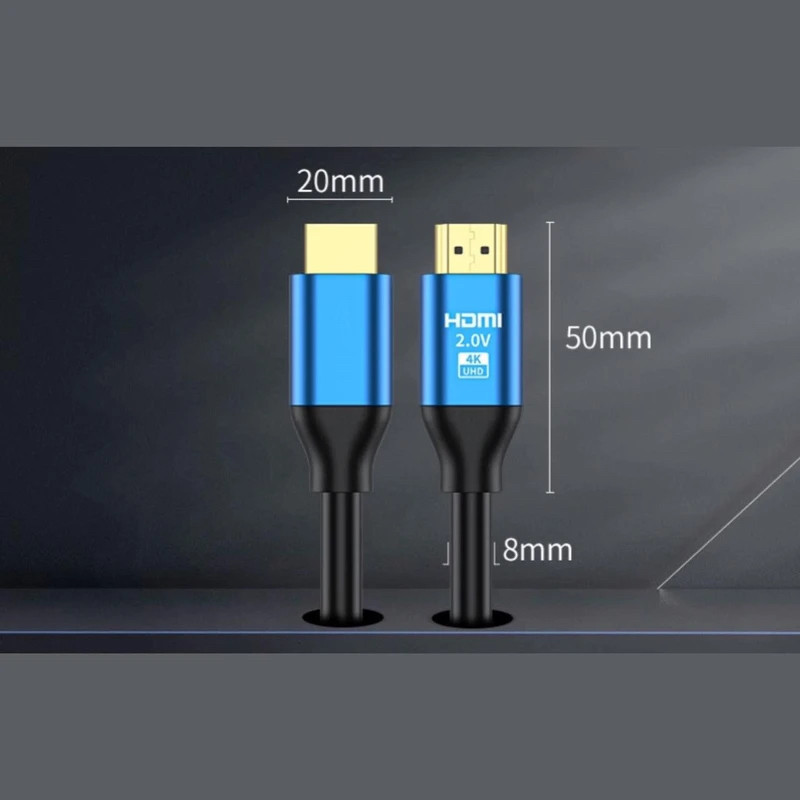 کابل HDMI مدل 4K HDTV 2.0V به طول 1.5 متر