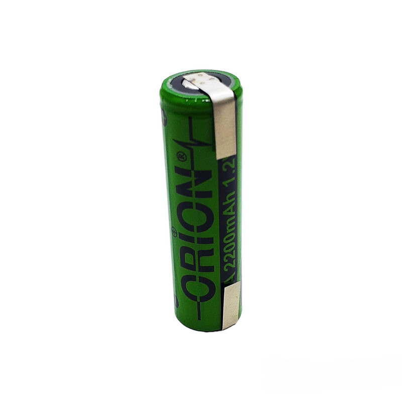 باتری قلمی قابل شارژ اوریون مدل AA 2200mAh بسته دو عددی