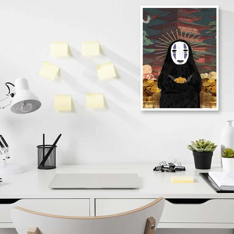 پوستر کارنيکا طرح شهر ارواح Spirited Away کد 64763 مجموعه 8 عددی