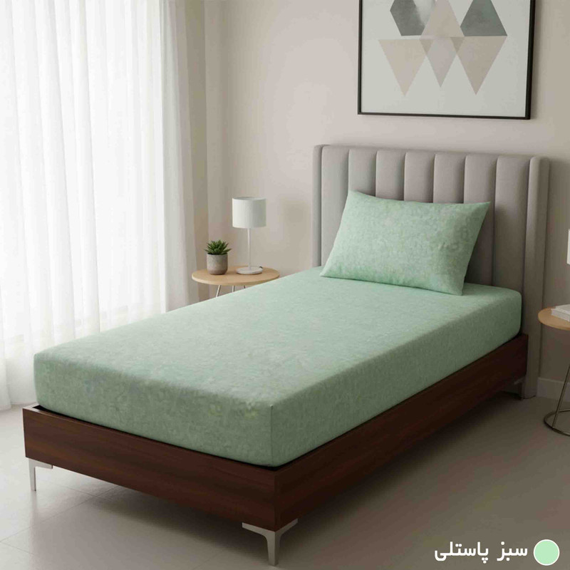 سرویس ملحفه 1 نفره 2 تکه مانیکاهوم مدل پتینه پلاس patine plus