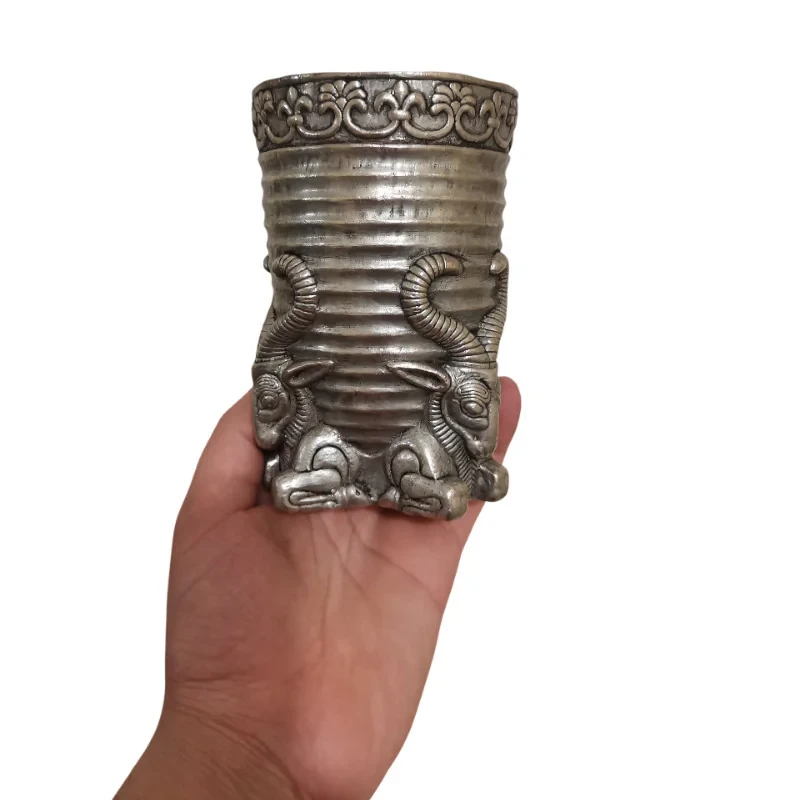 مجسمه مدل ریتون سه رخ قوچ هخامنشی