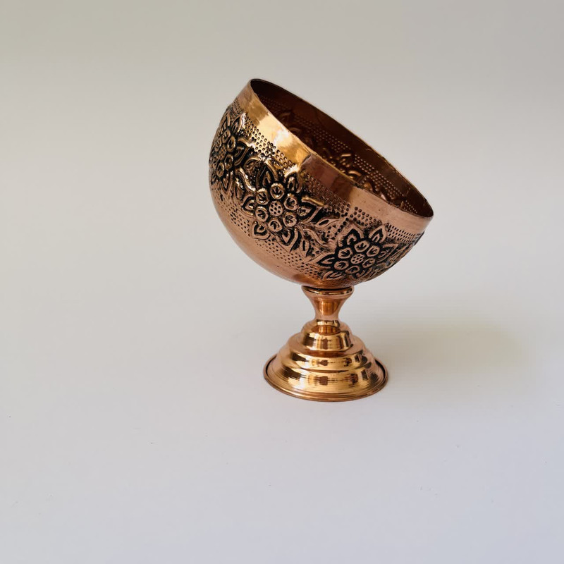 کاسه مسی مدل  تک پایه کد ZH245.9