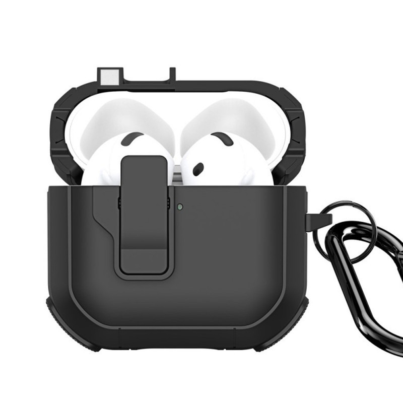کاور دوکس دوکیس مدل PECP مناسب برای کیس اپل AirPods 4  AirPods 4 ANC