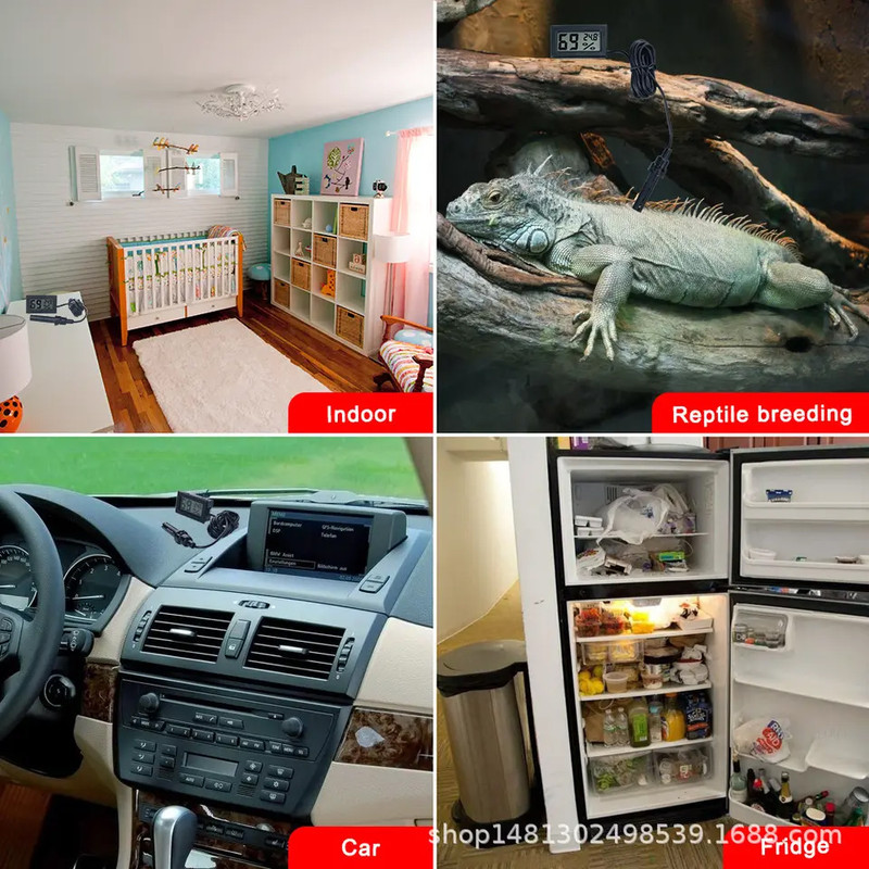 دماسنج و رطوبت سنج هارمن مدل HR-THLX900