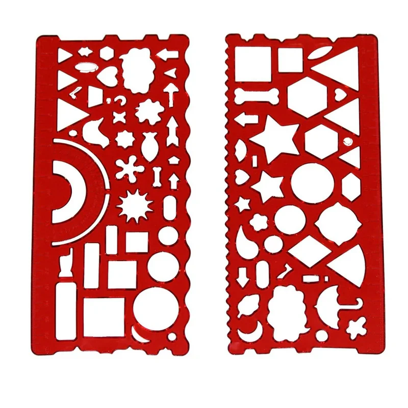 شابلون مدل Stencil کد 007 بسته 2 عددی